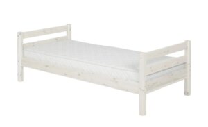 FLEXA Einzelbett 90x200 - weiß - Kiefer Flexa Classic - Maße (cm): B: 100 H: 67