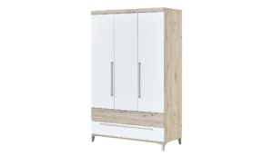 PAIDI Kleiderschrank  Remo - holzfarben - Maße (cm): B: 123