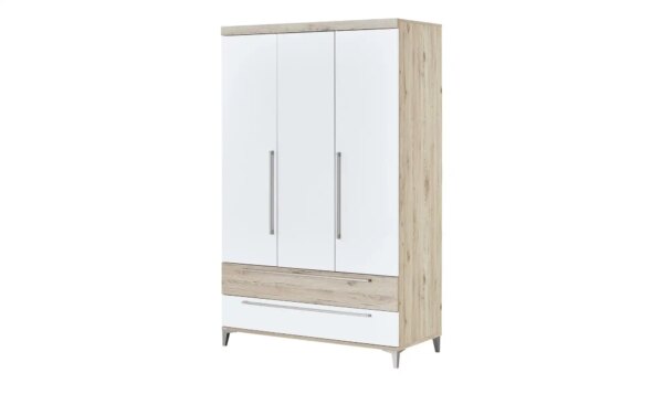 PAIDI Kleiderschrank  Remo - holzfarben - Maße (cm): B: 123
