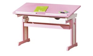 Schreibtisch  Isle - rosa/pink - Maße (cm): B: 109 H: 63 T: 55