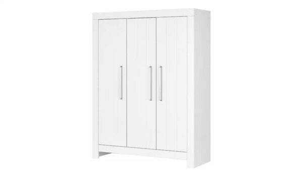 Kleiderschrank  Smilla - weiß - Maße (cm): B: 156
