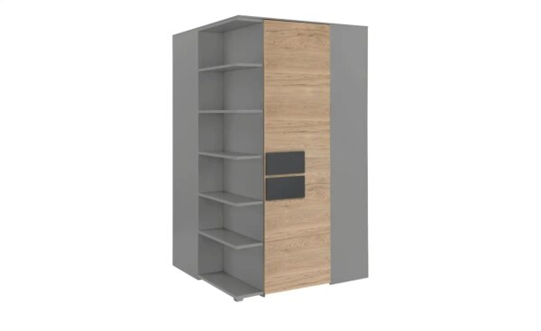 Eckschrank  Holly - grau - Maße (cm): B: 126