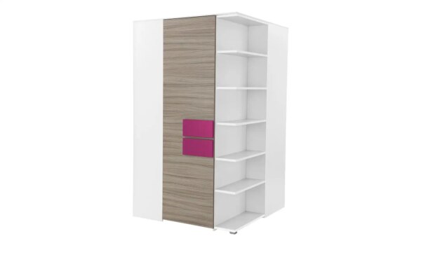 Eckschrank  Holly - holzfarben - Maße (cm): B: 126