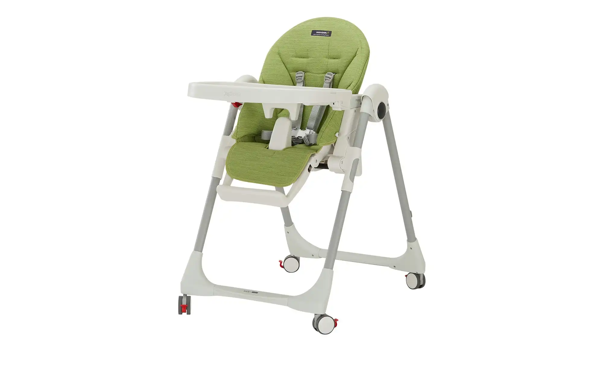 Peg Perego Hochstuhl  Prima Pappa Follow me - Gestell: Aluminium eloxiert