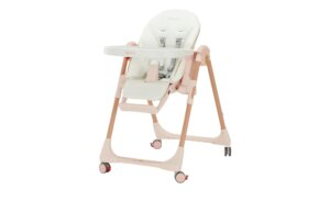 Peg Perego Hochstuhl  Prima Pappa Follow me - rosa/pink - Gestell: Aluminium eloxiert