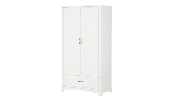 Kleiderschrank  Eloise - weiß - Maße (cm): B: 100 H: 190 T: 55