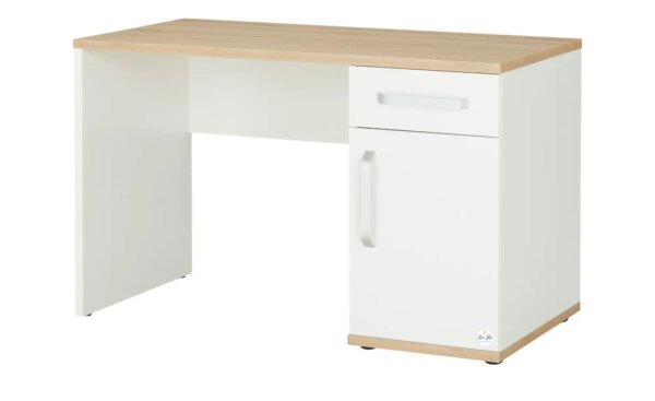 Mia & Mo Schreibtisch  Clea - weiß - Maße (cm): B: 120 H: 74 T: 60