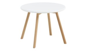 Kinder-Tisch  Krümel - weiß - Maße (cm): H: 48  Ø: 60