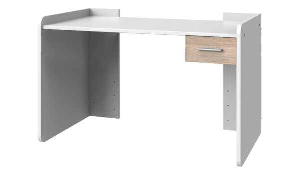 Schreibtisch  Joker - holzfarben - Maße (cm): B: 124 H: 77 T: 70