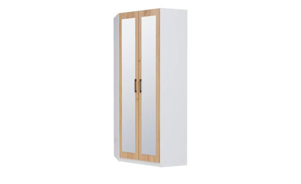 Eckrschrank  Varia Online - weiß - Maße (cm): B: 78 H: 193 T: 38