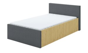 Bett  Wake Up Plus - holzfarben - Maße (cm): B: 131 H: 85