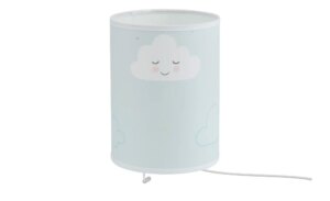 Uups Tischleuchte  Süße Wolken - blau - Stoff