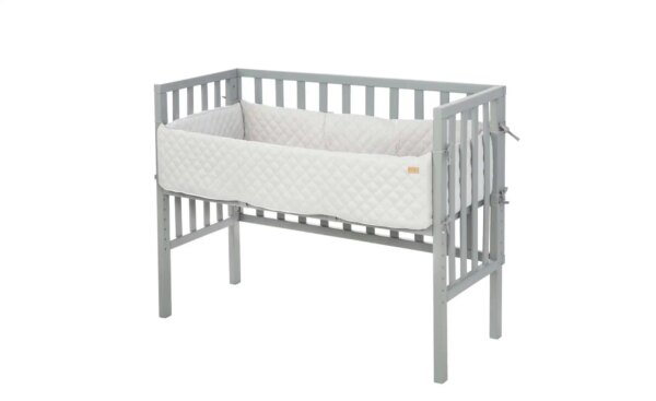 Roba Beistellbett - grau - Maße (cm): B: 47 H: 77