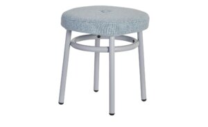 Hocker  Chill - blau - Maße (cm): B: 32 H: 32 T: 32