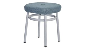 Hocker  Chill - blau - Maße (cm): B: 32 H: 32 T: 32