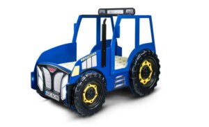 Autobett Traktor - blau - Maße (cm): B: 111 H: 145